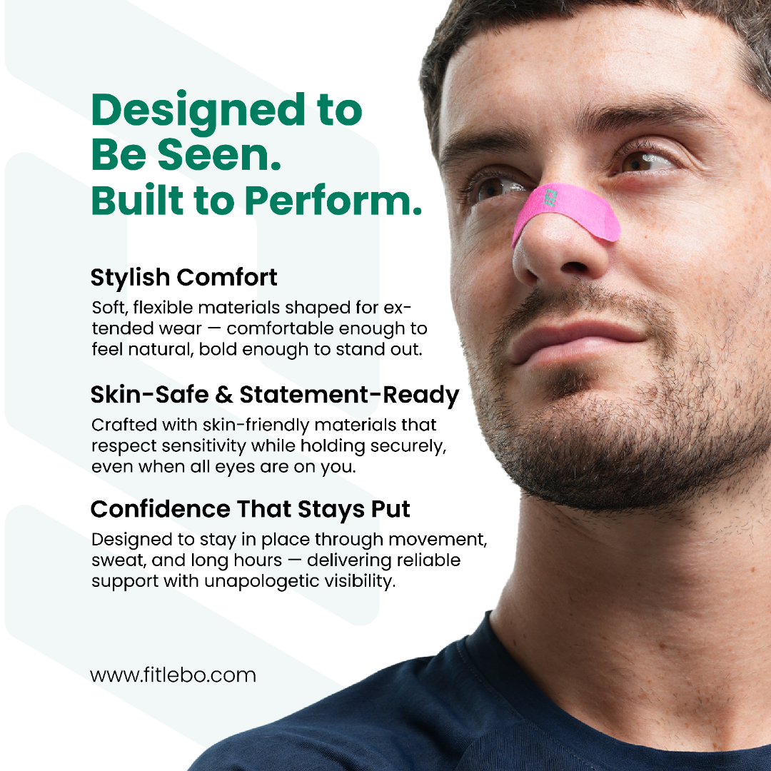 Fitlebo Pink Nasal Strip (10 strips)