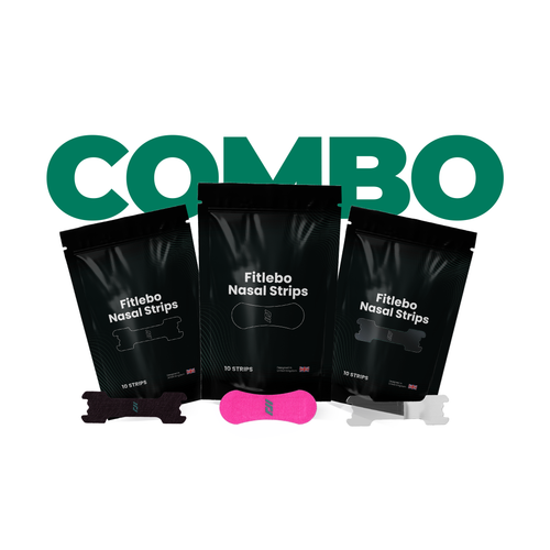 Fitlebo Nasal Strips – Combo Pack (30 Strips)