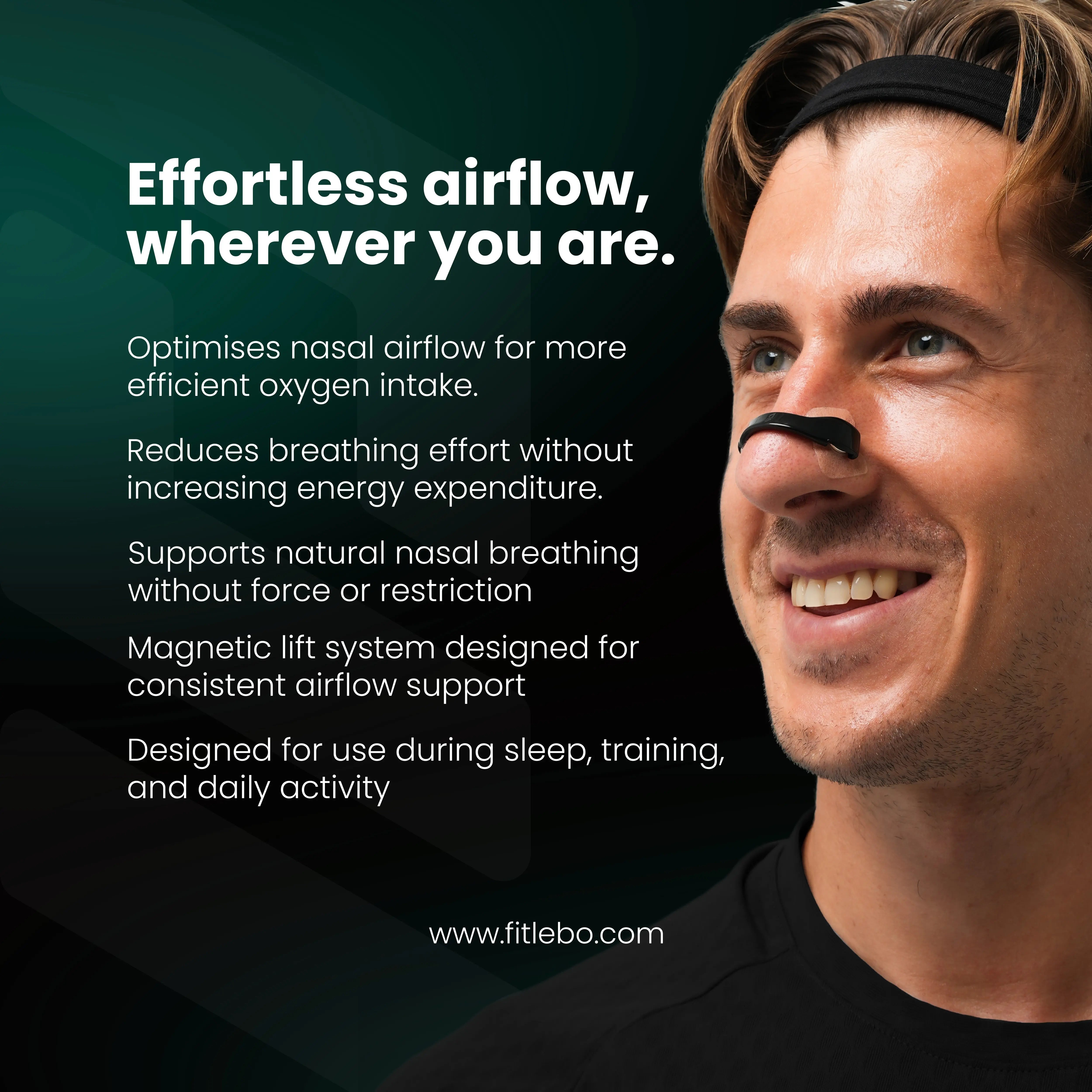 Fitlebo Magnetic Nasal Strips